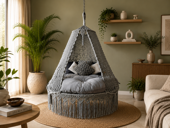 Macrame Swing Bed: The Complete Guide to Choosing a Comfortable, Stylish & Handcrafted Hanging Bed