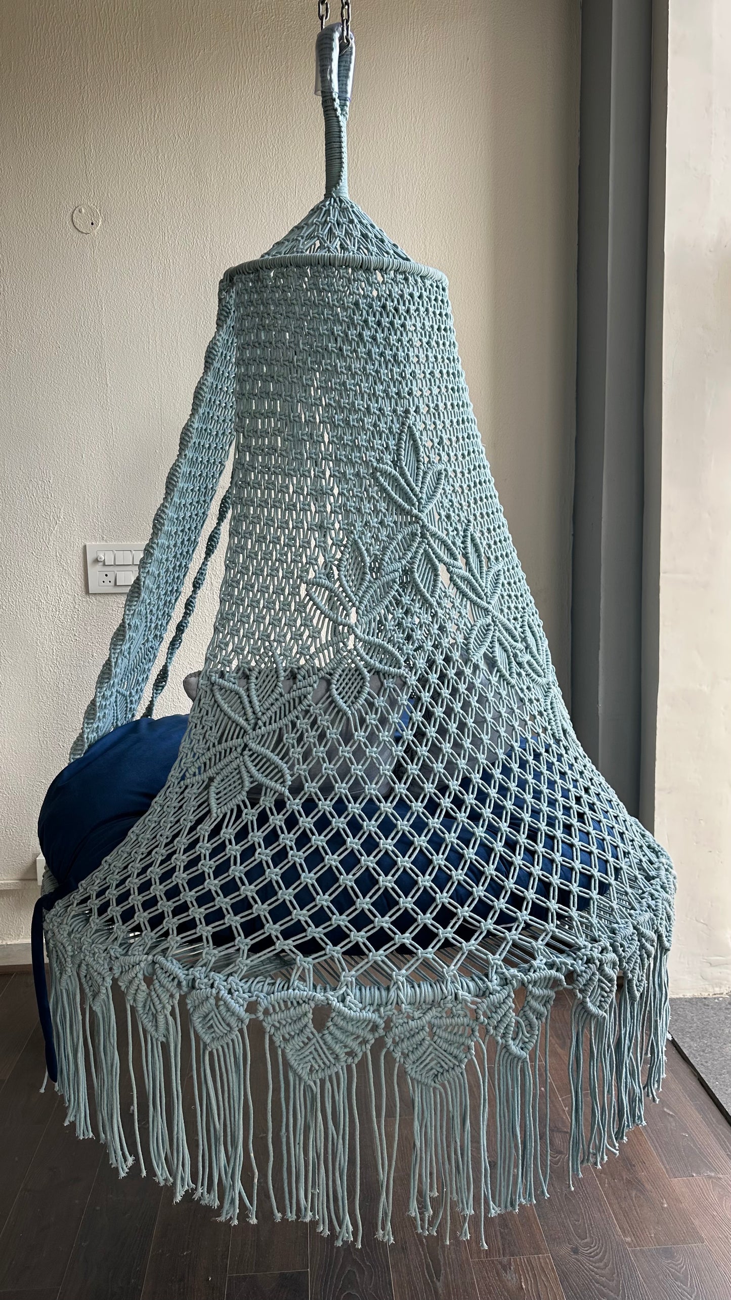 Mermaid blue hanging swing