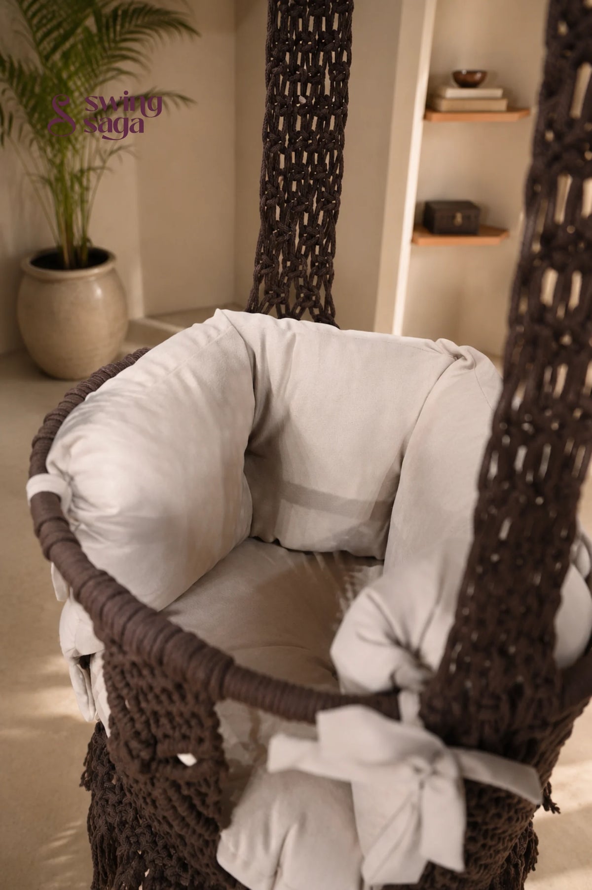 Bruna Baby Swing - Cocoa / 17 Inches