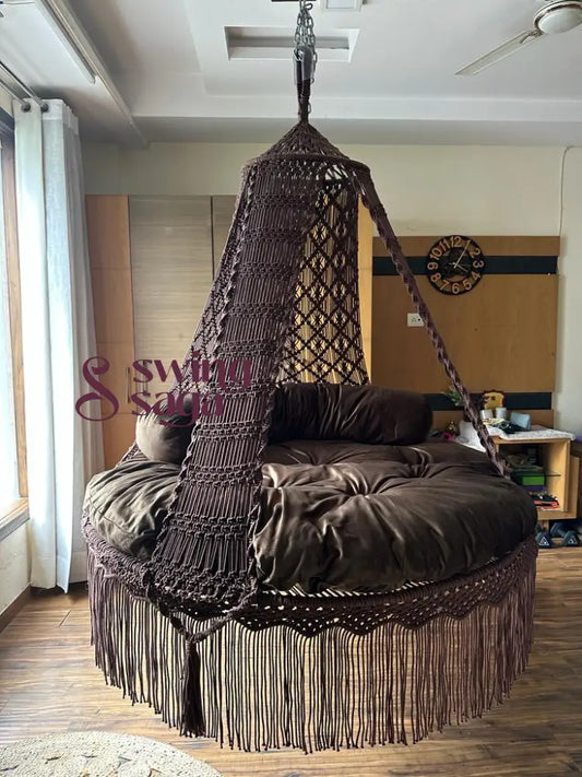 Chocolate Brown Bed Swing