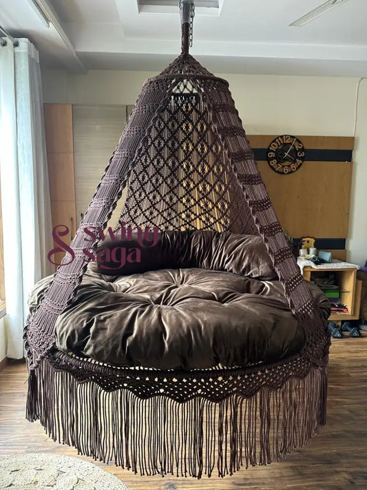 Chocolate Brown Bed Swing