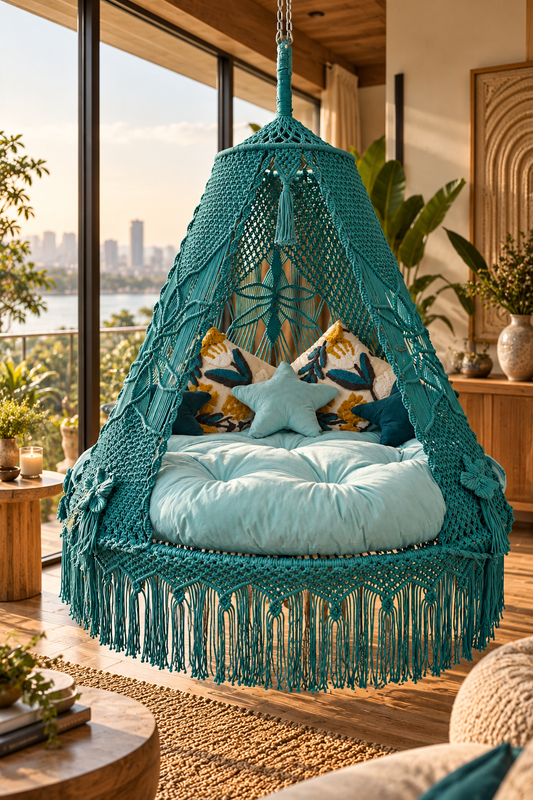 Gulaab Hanging bed swing for adults