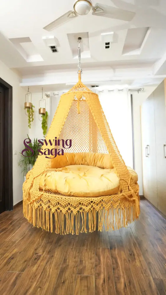 Golden Bumble Bee Yellow Swing