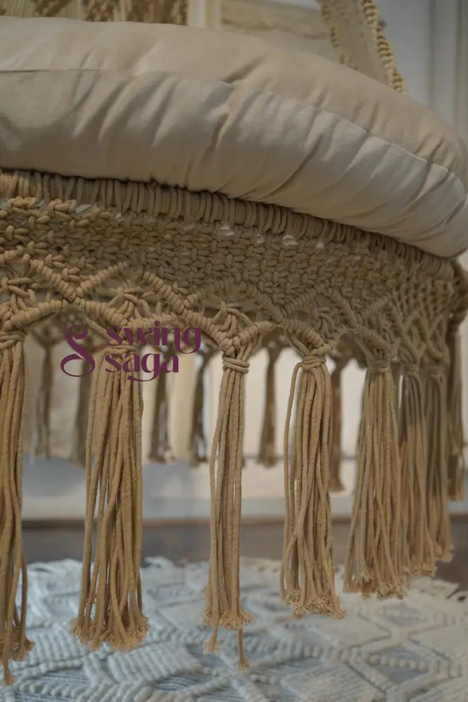 Hanging Butter hammock Swing 50 Inches / Beige