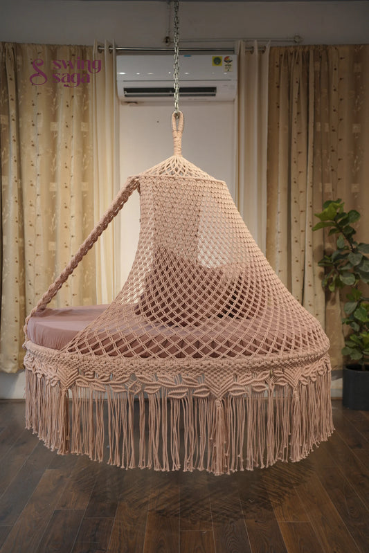 Lush Lux Macrame Bed Swing - Swing Saga