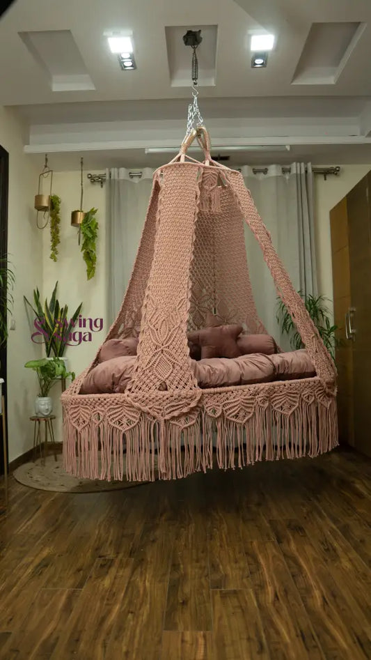 Lush Lux boho sofa swing - Swing Saga