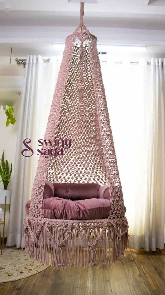 Lush Lux Swing Single Seater 30 Inches / Pink