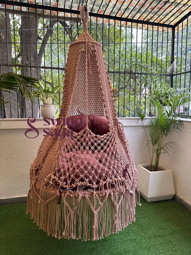 Lush Lux Pink Swing With Baby Proofing