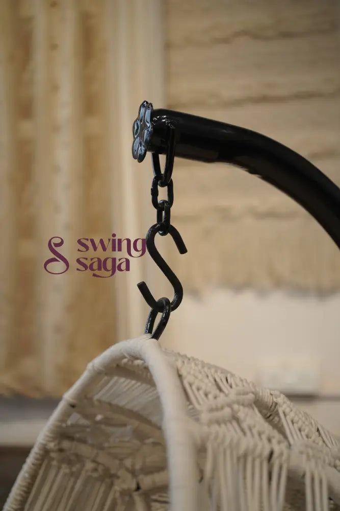 Pawfect Swing Handmade macrame hanging cat swing