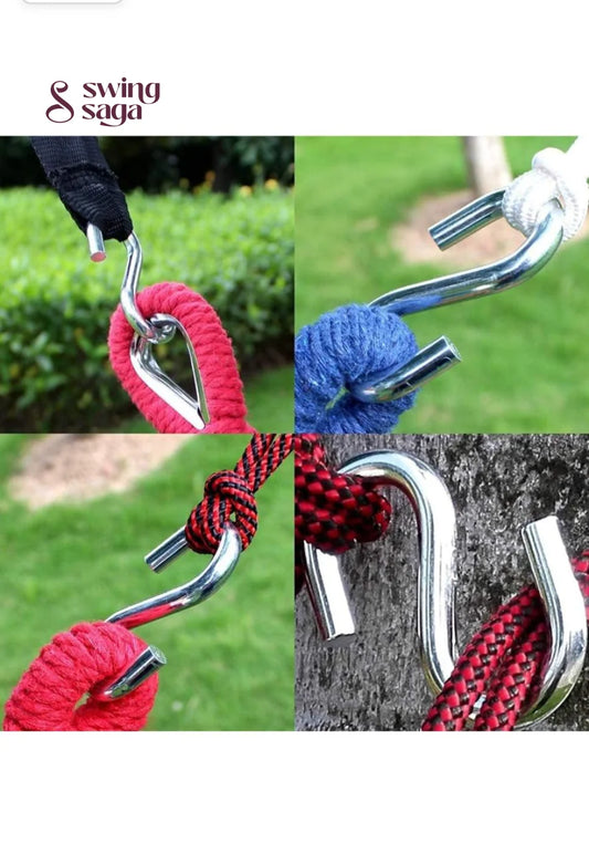 S Hook Heavy Duty Set Of 2 Pcs Silver