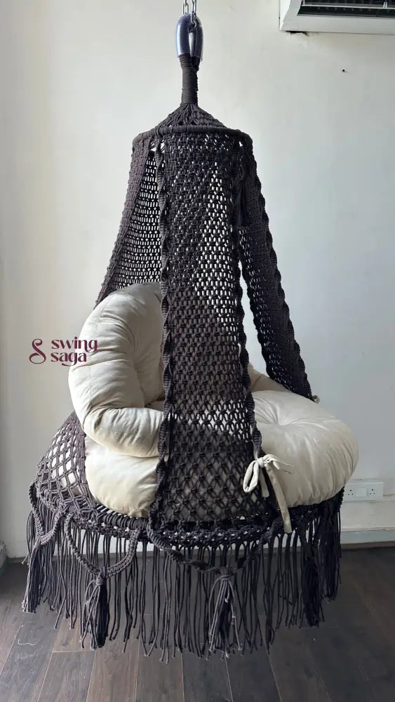 Scarlet Serenity Swing 40 Inches / Mocha Brown / Cream White