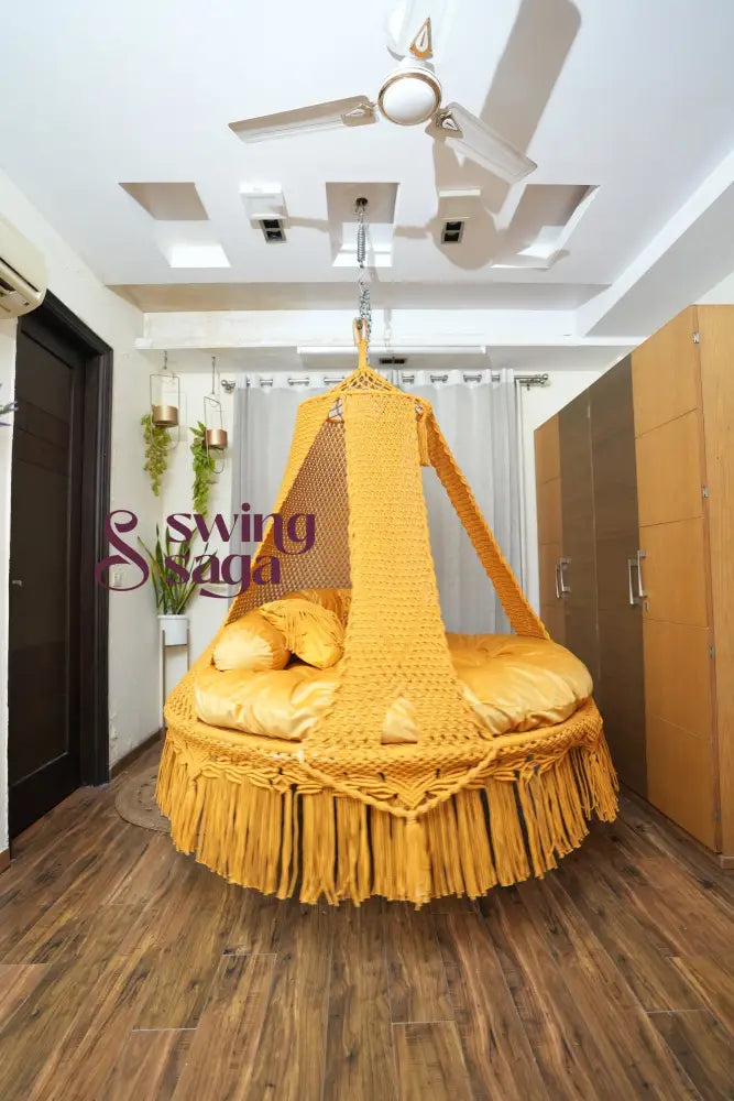 Sun Big Bed Swing Yellow