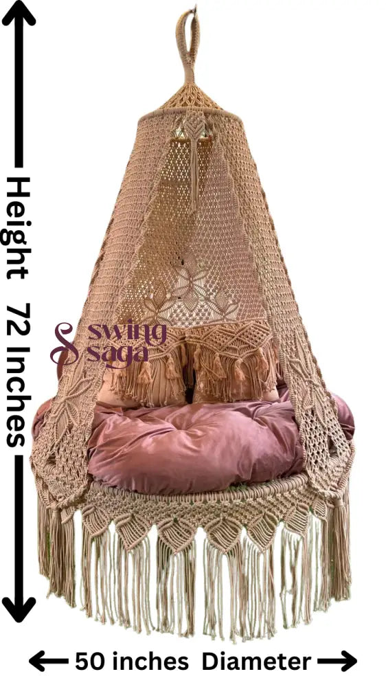 Vanilla Frost Dual Seater Swing