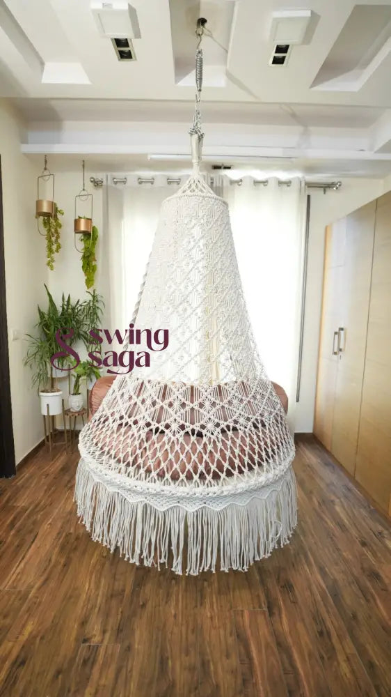 Vanilla Frost Dual Seater Swing