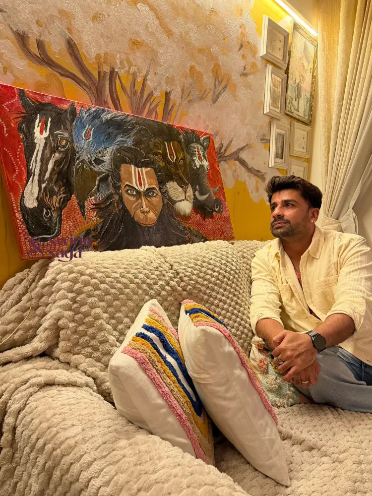 Vighna Vinashak - The Panchmukhi Painting