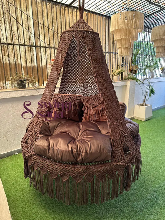 Walnut Glide Bed Swing