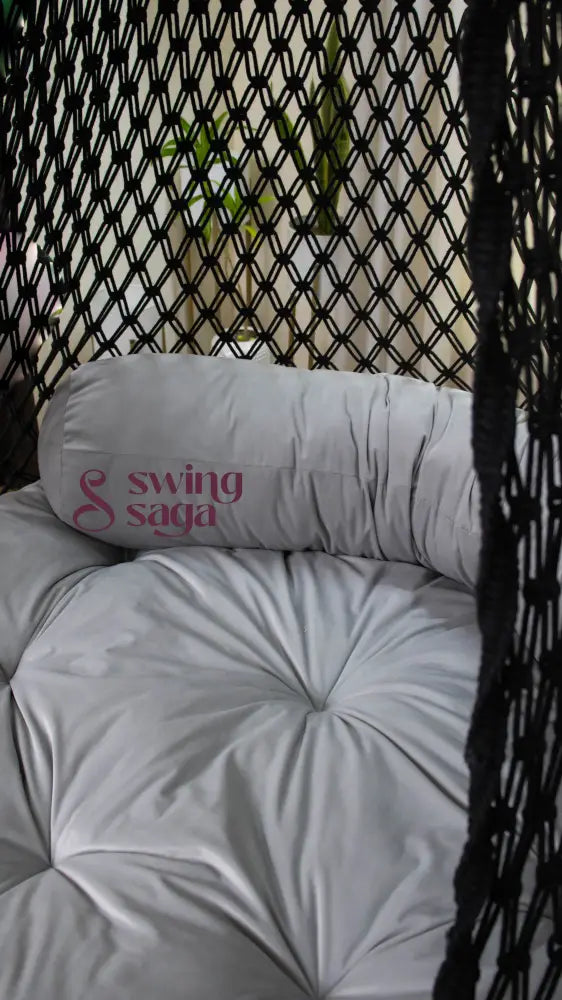 Zara Dual Seater Swing Grey