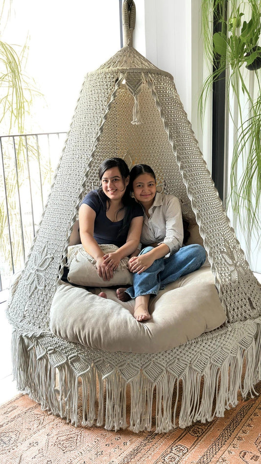 Why macrame swings are the new must-have for modern homes