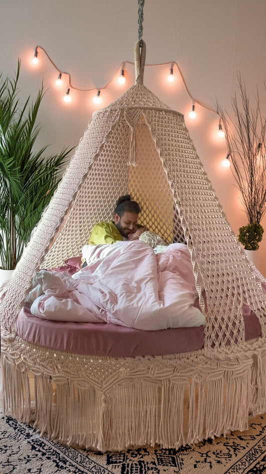 Top 5 benefits of incorporating a bed swing into your home decor