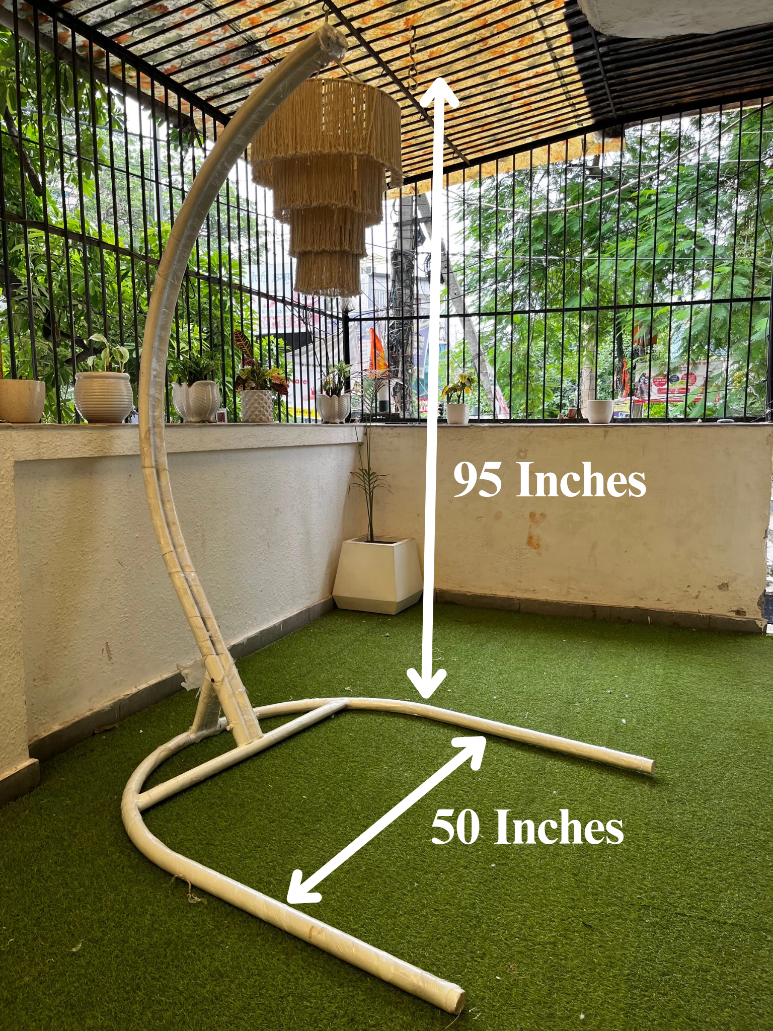 Swing Stand White