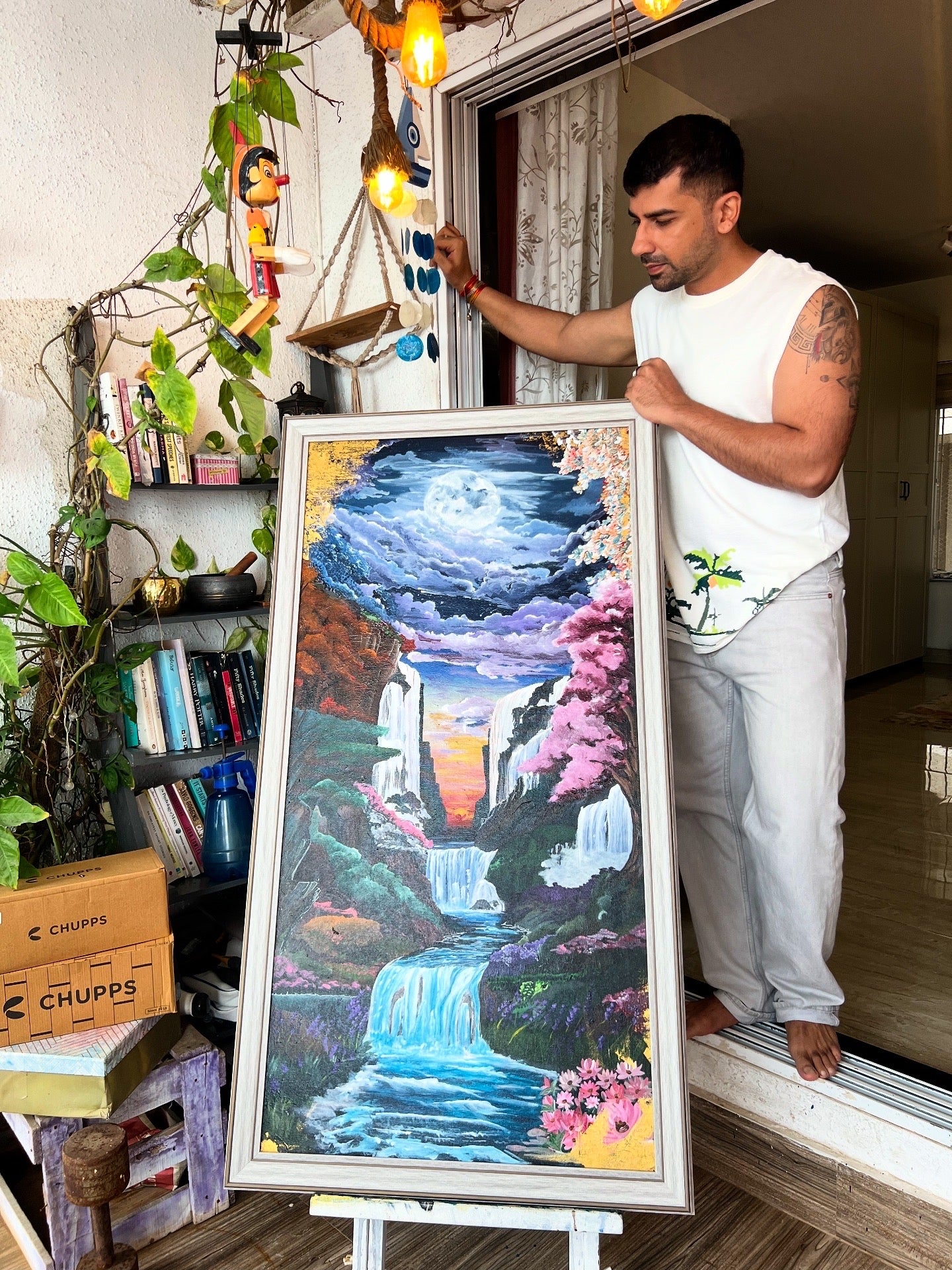 Between Night and Dawn - Nature Painting