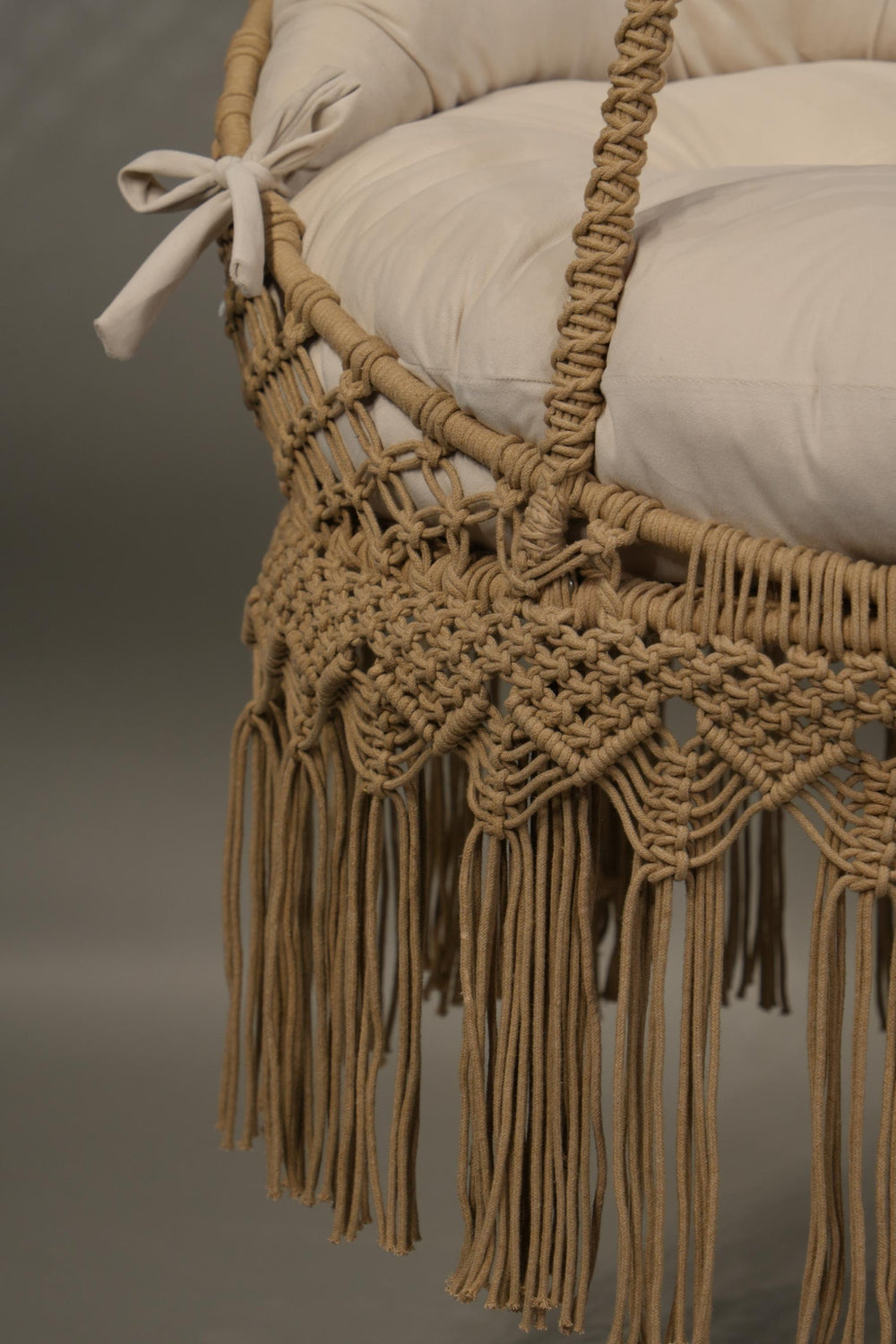 Every knot, tied by hand