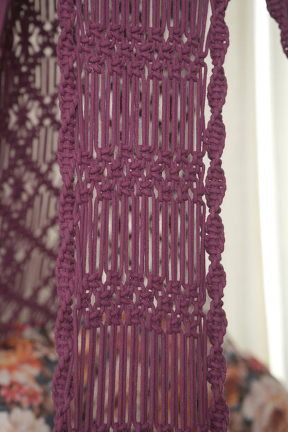 Magenta single seater hanging chair - Swing Saga