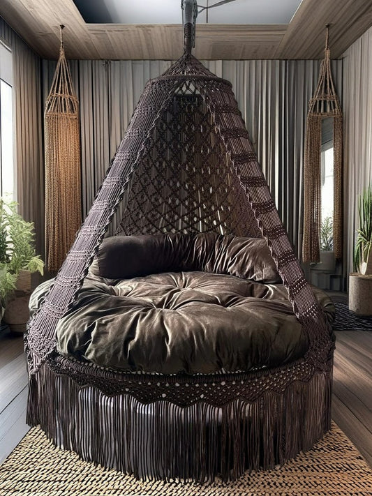 Chocolate Brown Bed Swing