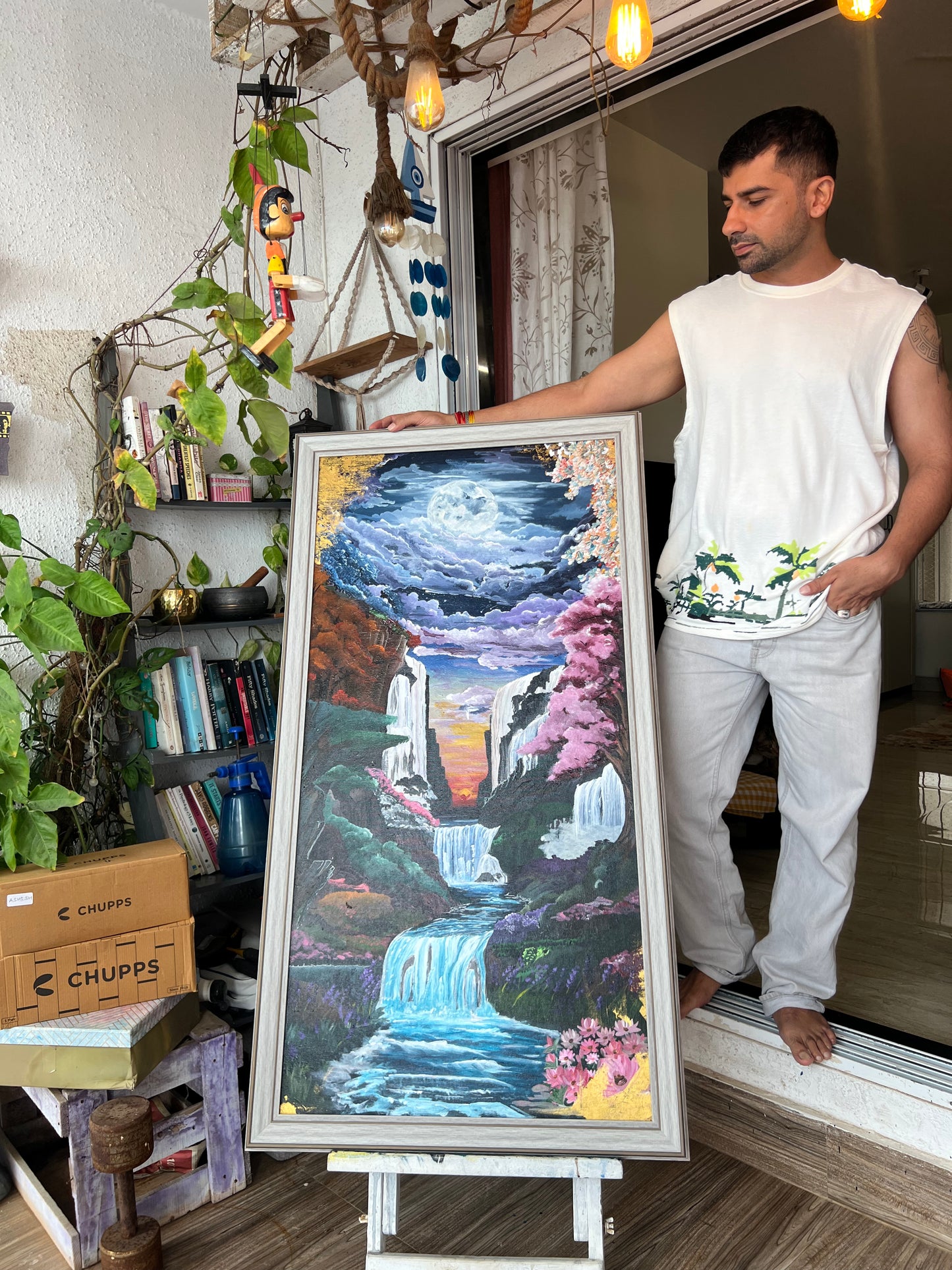 Between Night and Dawn - Nature Painting