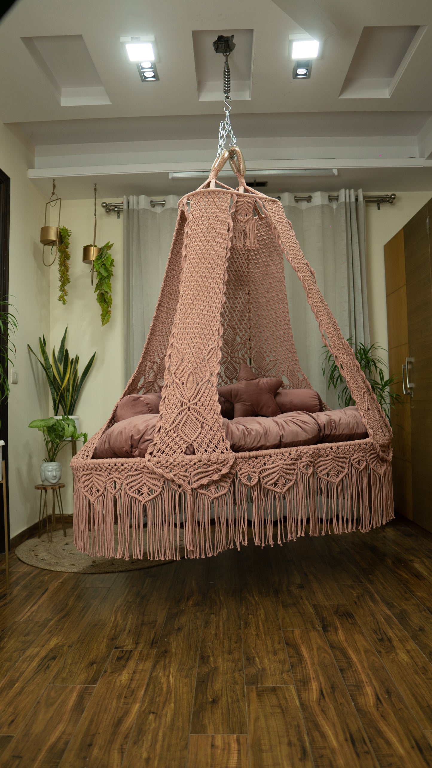 Lush Lux boho sofa swing - Swing Saga