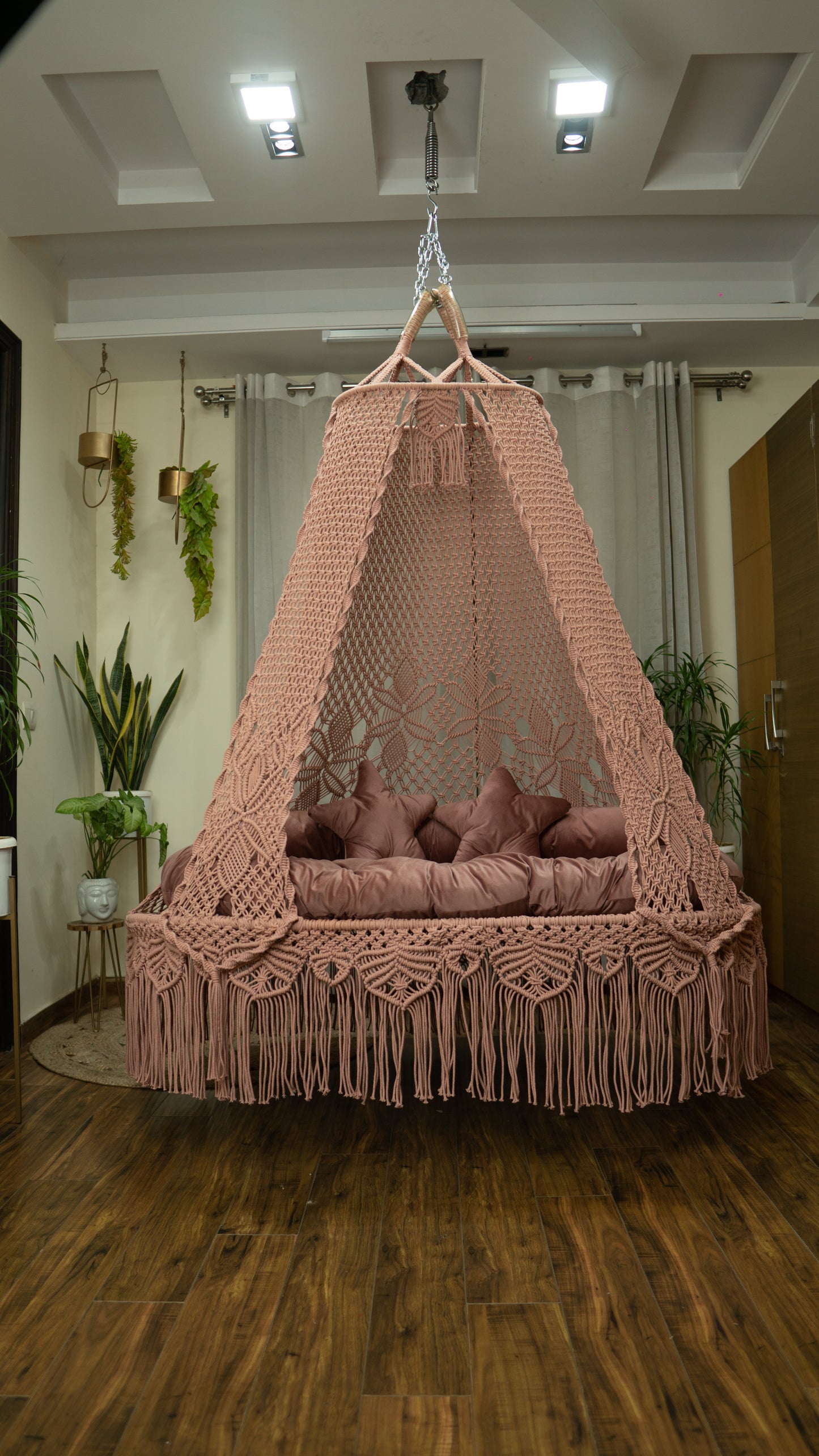 Lush Lux boho sofa swing - Swing Saga