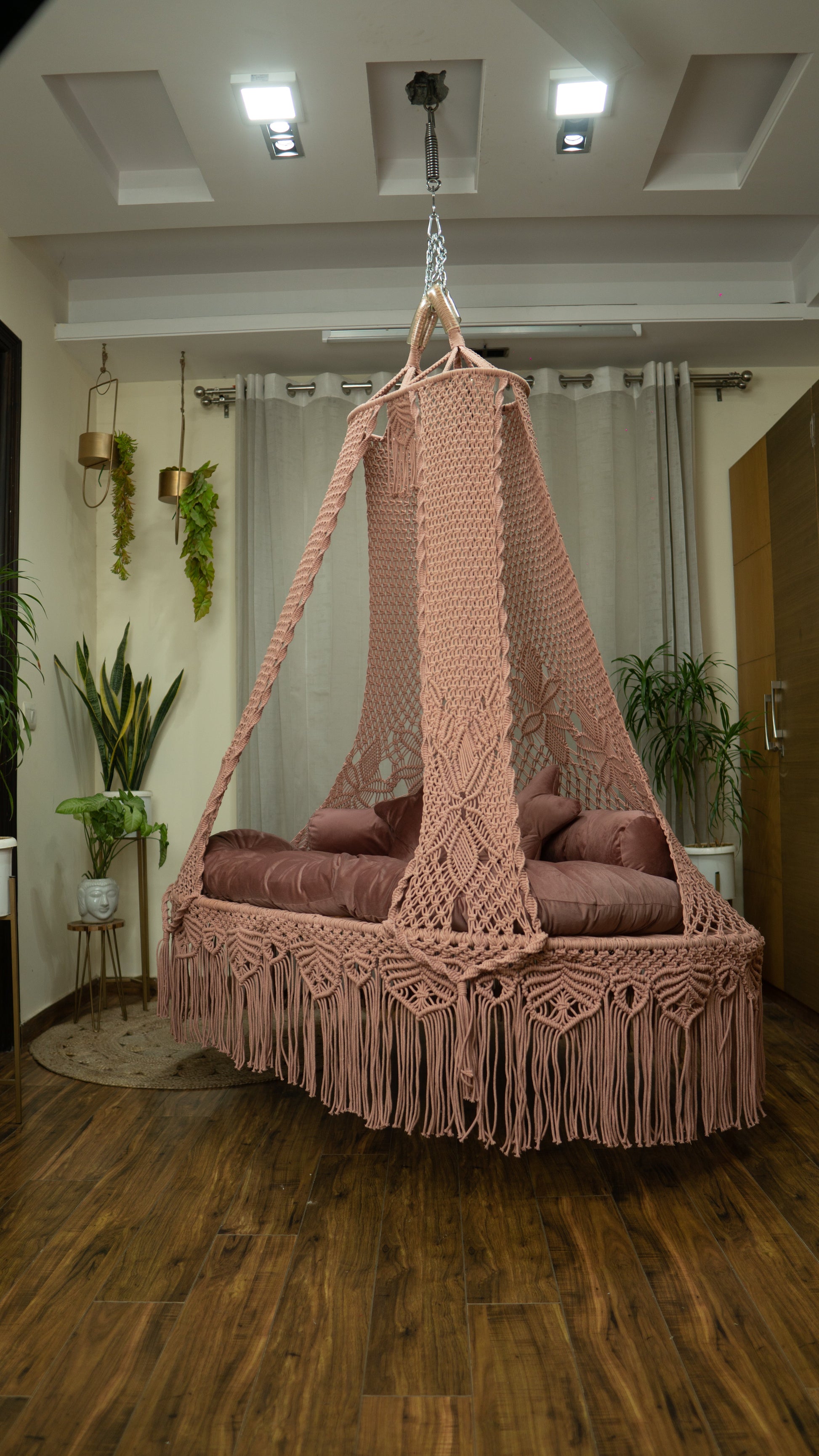 Lush Lux boho sofa swing - Swing Saga