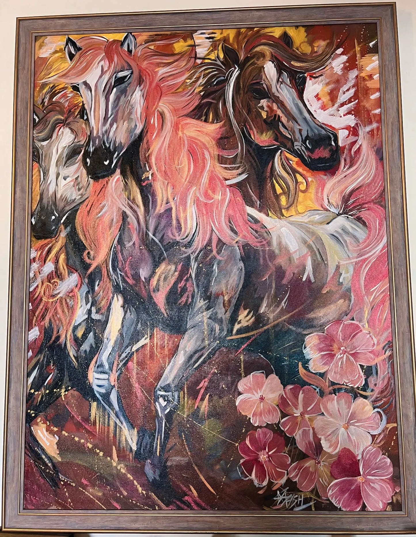 Ashva – The Free Spirit - HORSE PAINTING