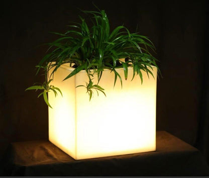 Led Square Planter