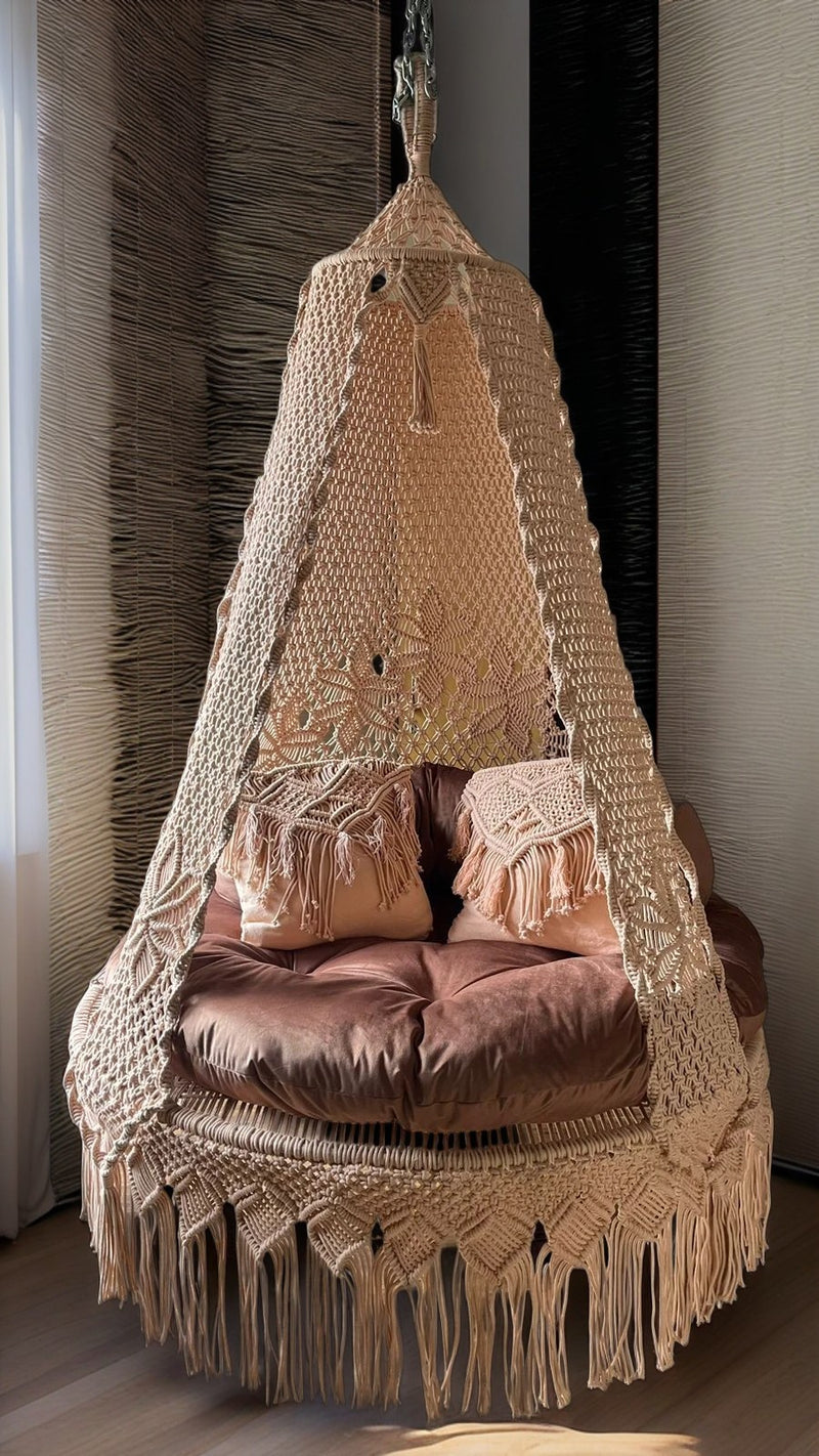 Macrame Dual Seater Swings