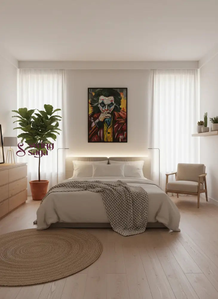 After the Joke - The Joker Painting