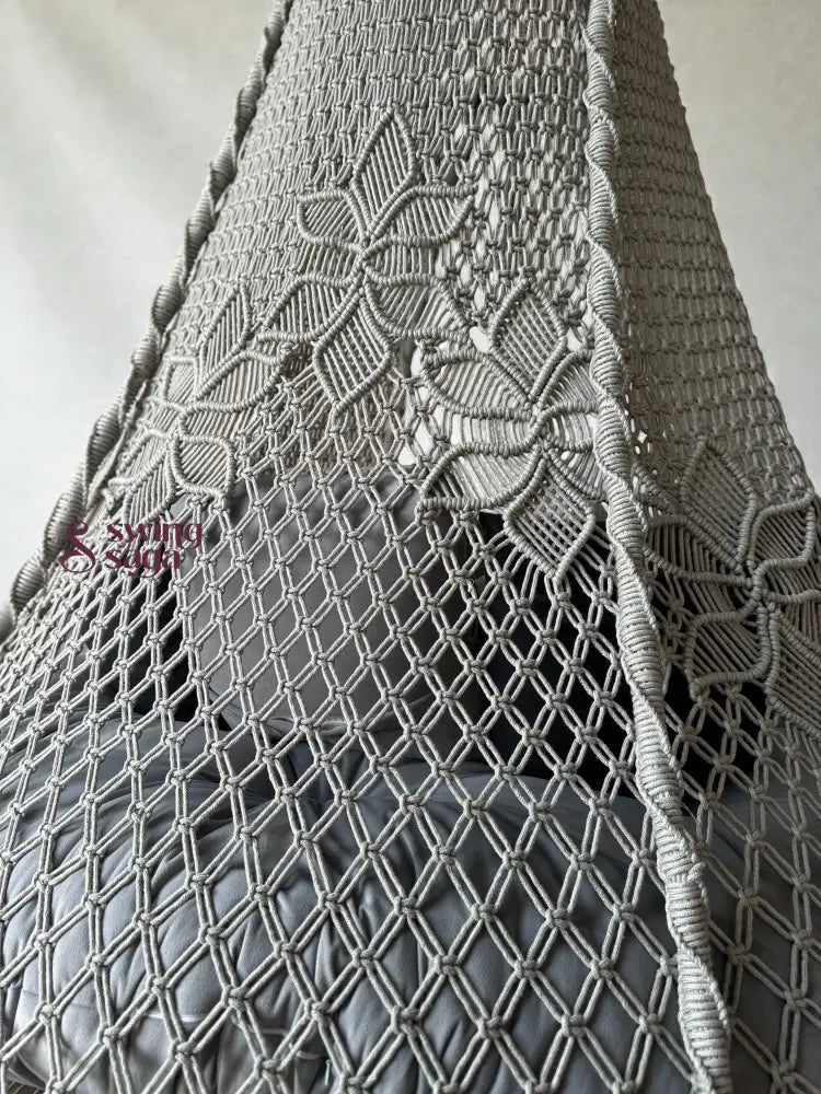 Alva Square Bed Swing Ivory / 70 Inches