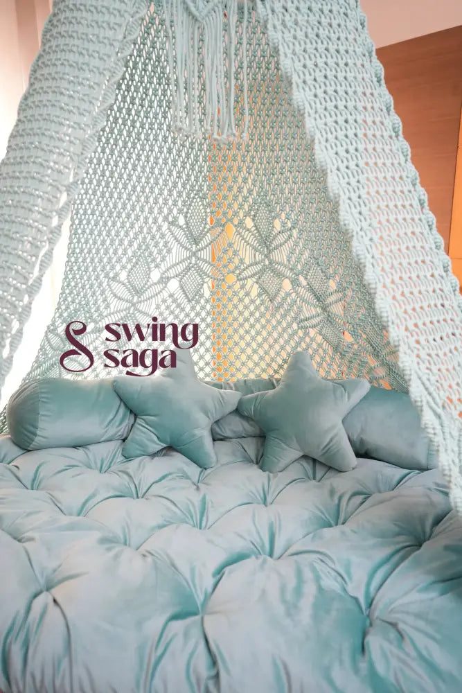 Aqua Sofa Cum Bed Swing