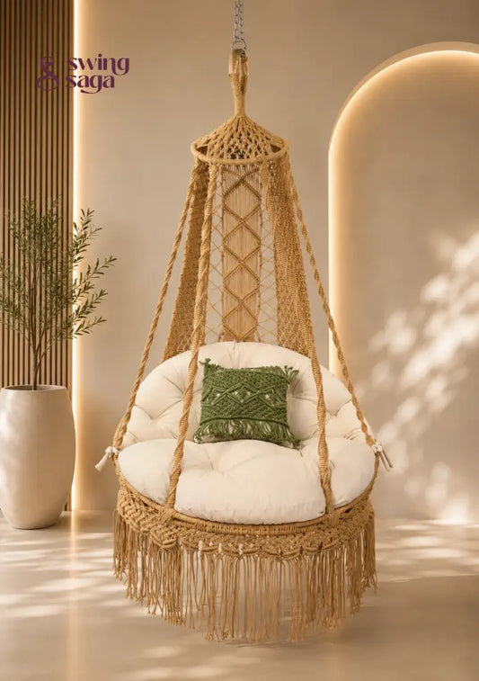 Arla Chair Swing - Warm Sand / 40 Inches
