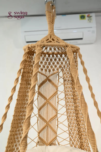 Arla Chair Swing - Warm Sand / 40 Inches
