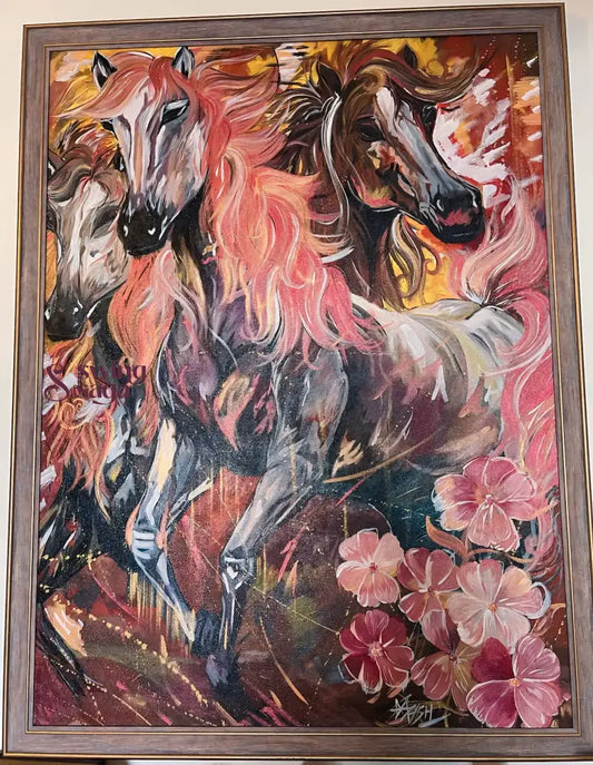 Ashva – The Free Spirit - HORSE PAINTING
