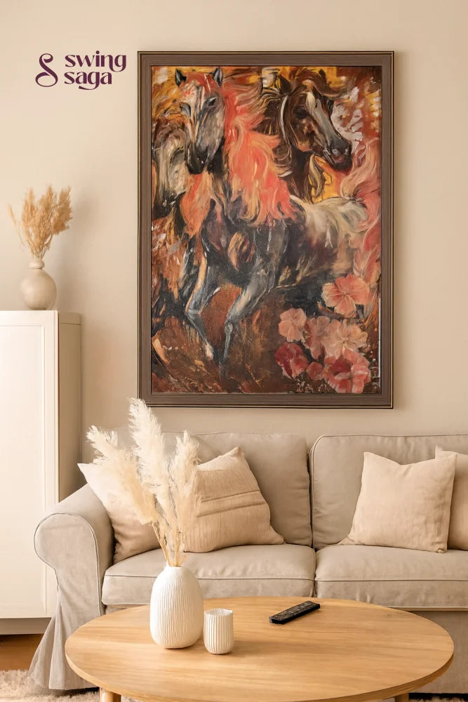 Ashva – The Free Spirit - HORSE PAINTING
