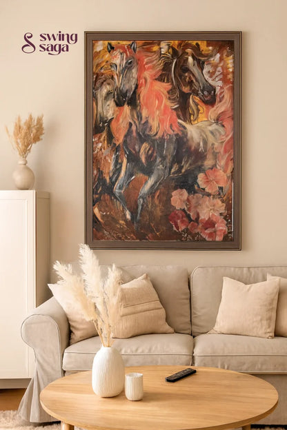 Ashva – The Free Spirit - HORSE PAINTING