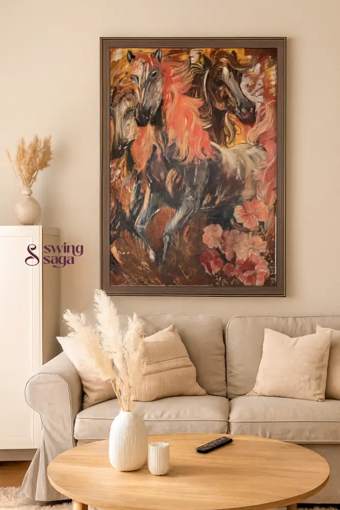 Ashva – The Free Spirit - HORSE PAINTING