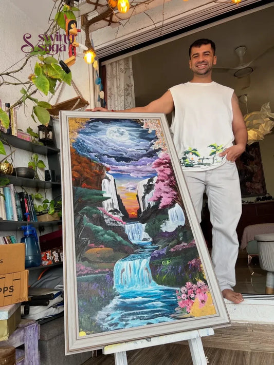 Between Night and Dawn - Nature Painting