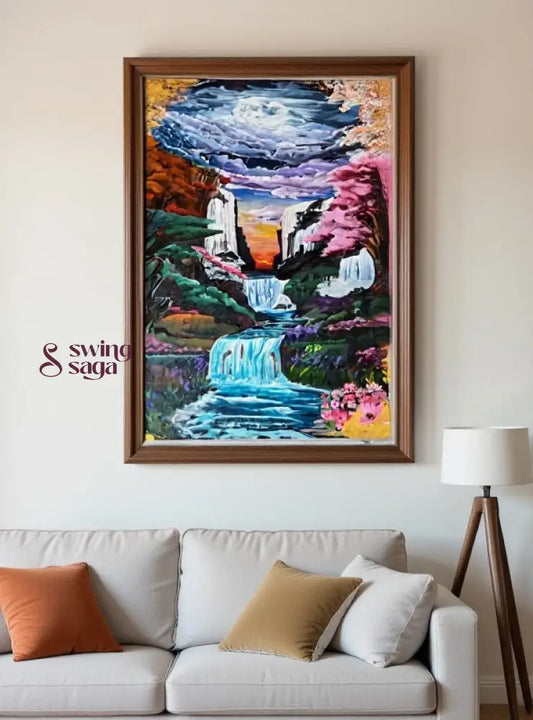 Between Night and Dawn - Nature Painting