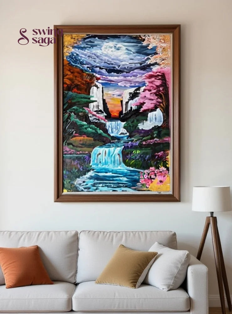 Between Night and Dawn - Nature Painting