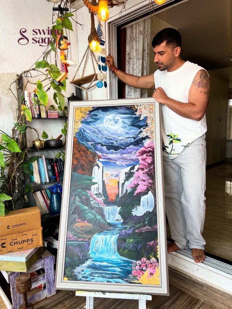 Between Night and Dawn - Nature Painting
