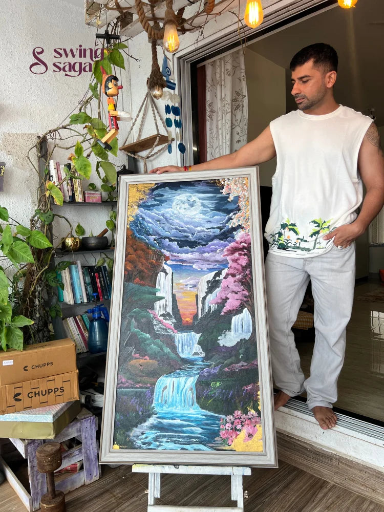 Between Night and Dawn - Nature Painting