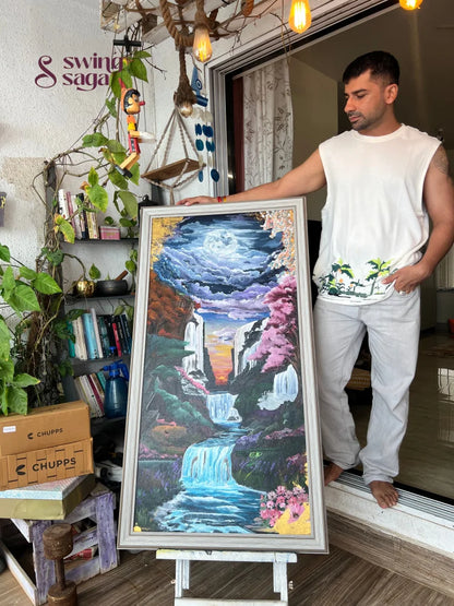 Between Night and Dawn - Nature Painting